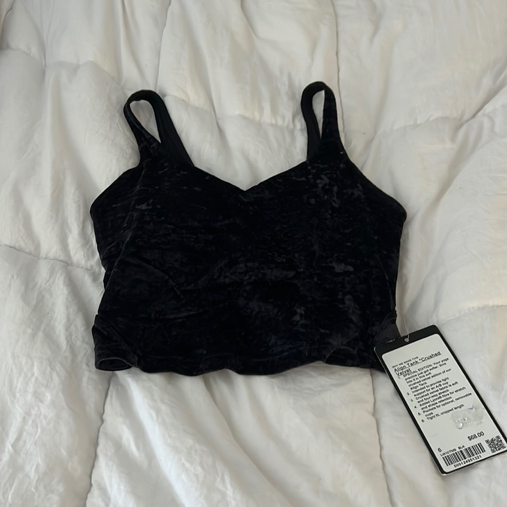 Lululemon Aligned Tank Crushed Velvet